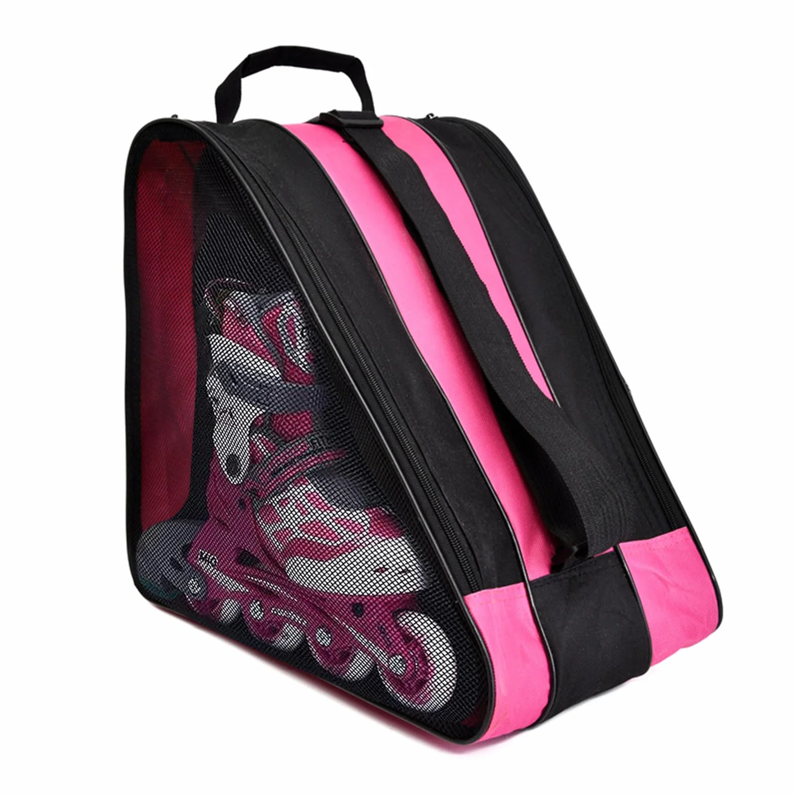 Bolsa para patines de ruedas con correa ajustable, bolsa para patinaje de adultos, bolsa para patines de hielo, bolsa para patines de hielo, bolsa para patines en línea para hombre y mujer