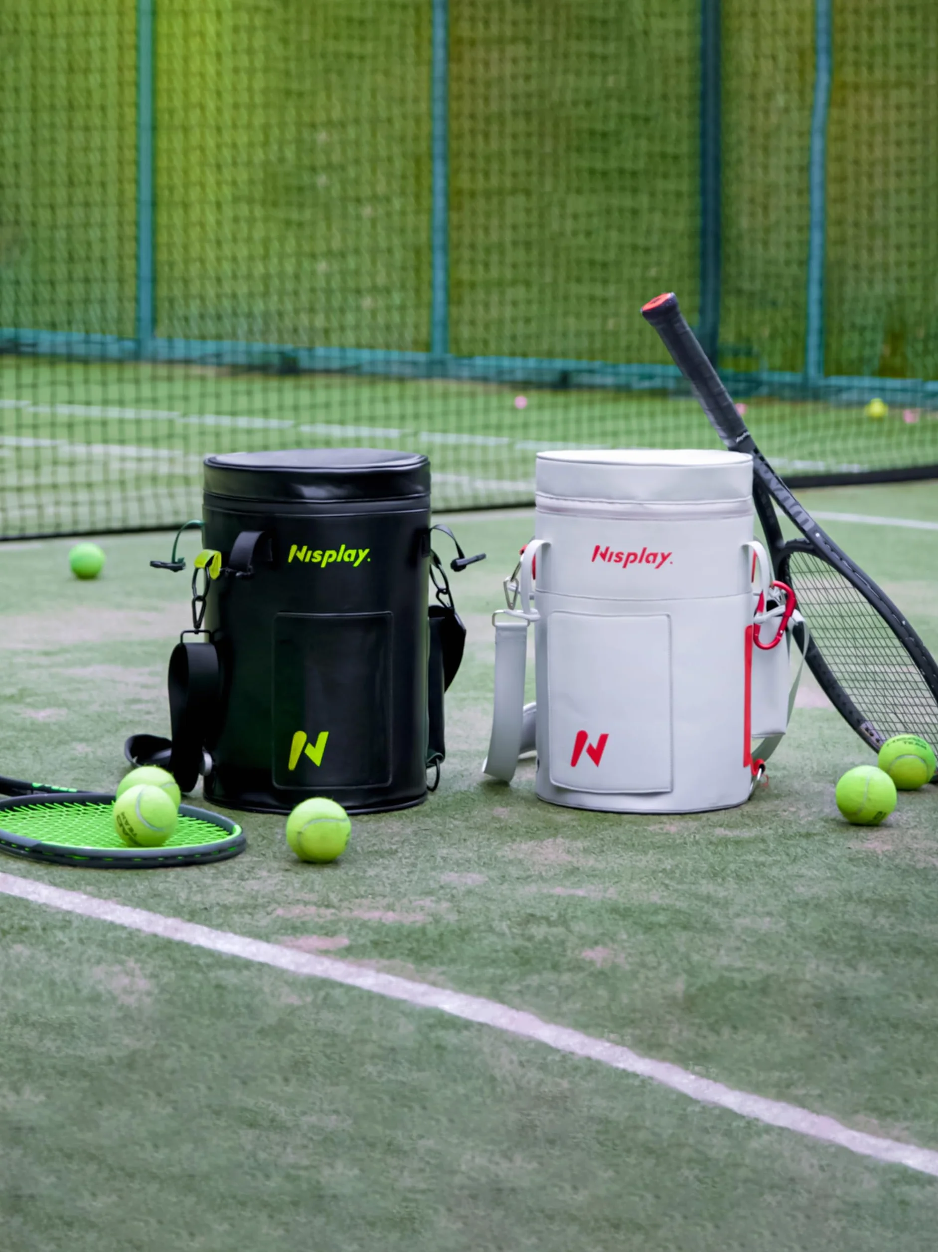Netsportique Maquina lanzadora de Pelotas de Tenis portatil y compacta