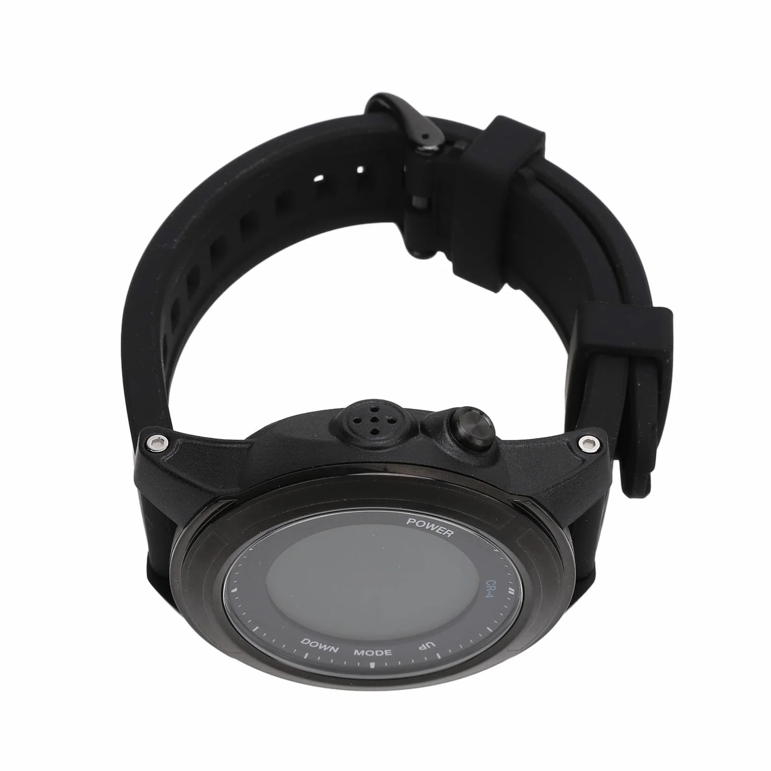 KIMISS Computadora de Buceo con Brújula Digital y Reloj de Computadora de Buceo Multifunción de Apnea con Montaje en Muñeca a Prueba de Agua de 100 M Negro Reescrito