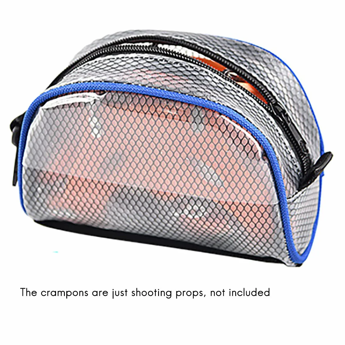 Bolsa para crampones resistente al desgaste, resistente a arañazos, accesorios pesados, bolsas de almacenamiento para montañismo
