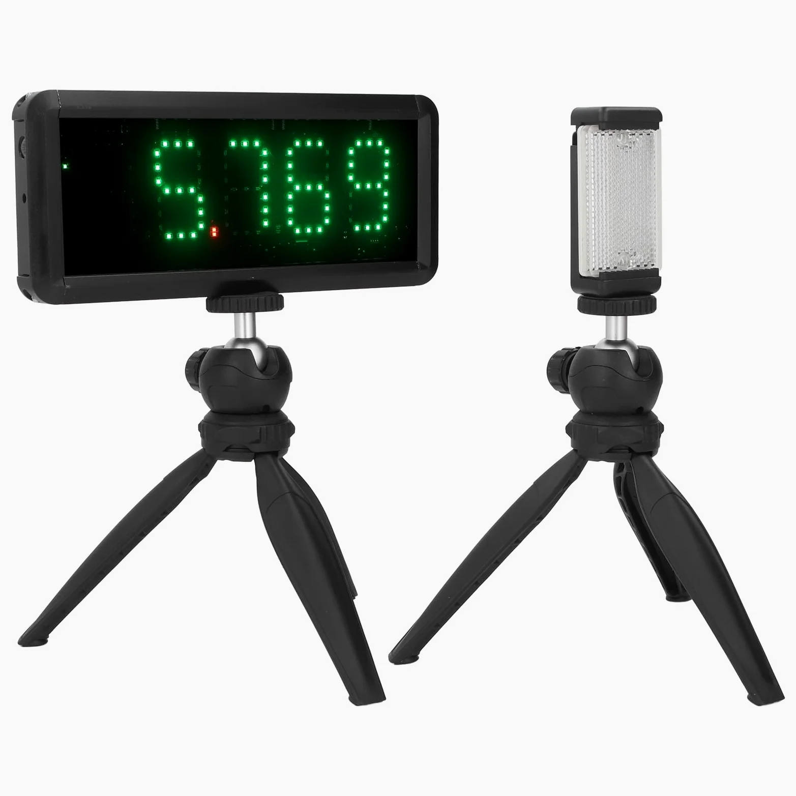 Temporizador con Batería Temporizador de Sprint Reloj de Cronometraje de, Temporizador de Cuenta Regresiva LED, Cronómetro para Ejercicios de Velocidad de de Vuelta Patinaje