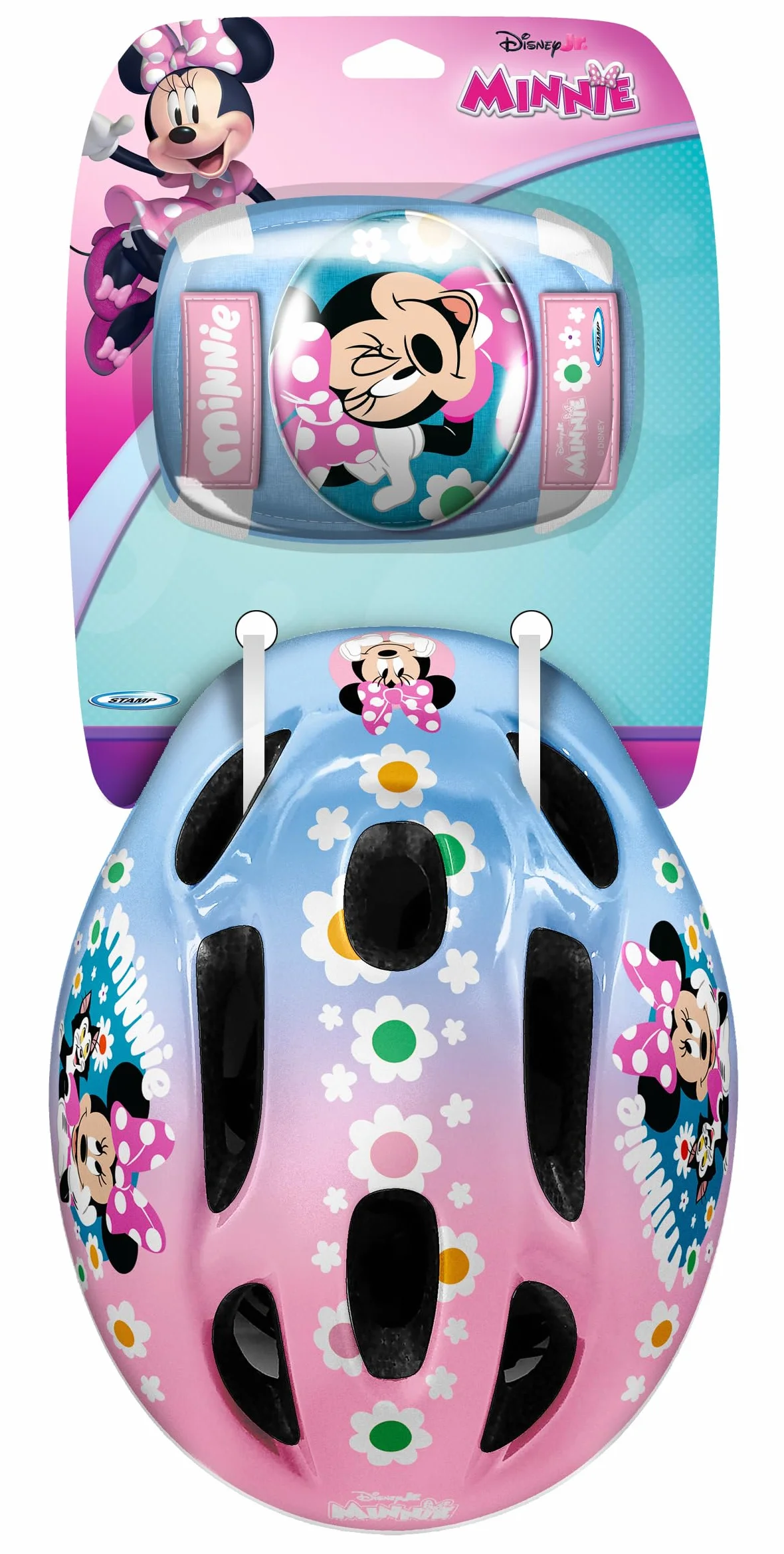 Set Helmet + Elbow & Knee Pads Minnie It's ME