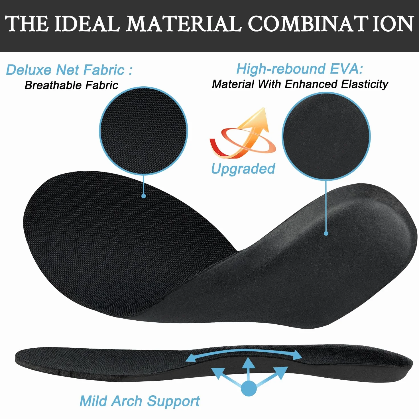 Plantillas Endoto para ON CLOUD Zapatillas Running, Insoles de Repuesto Ligeras y Soporte - Mujer 39 EU