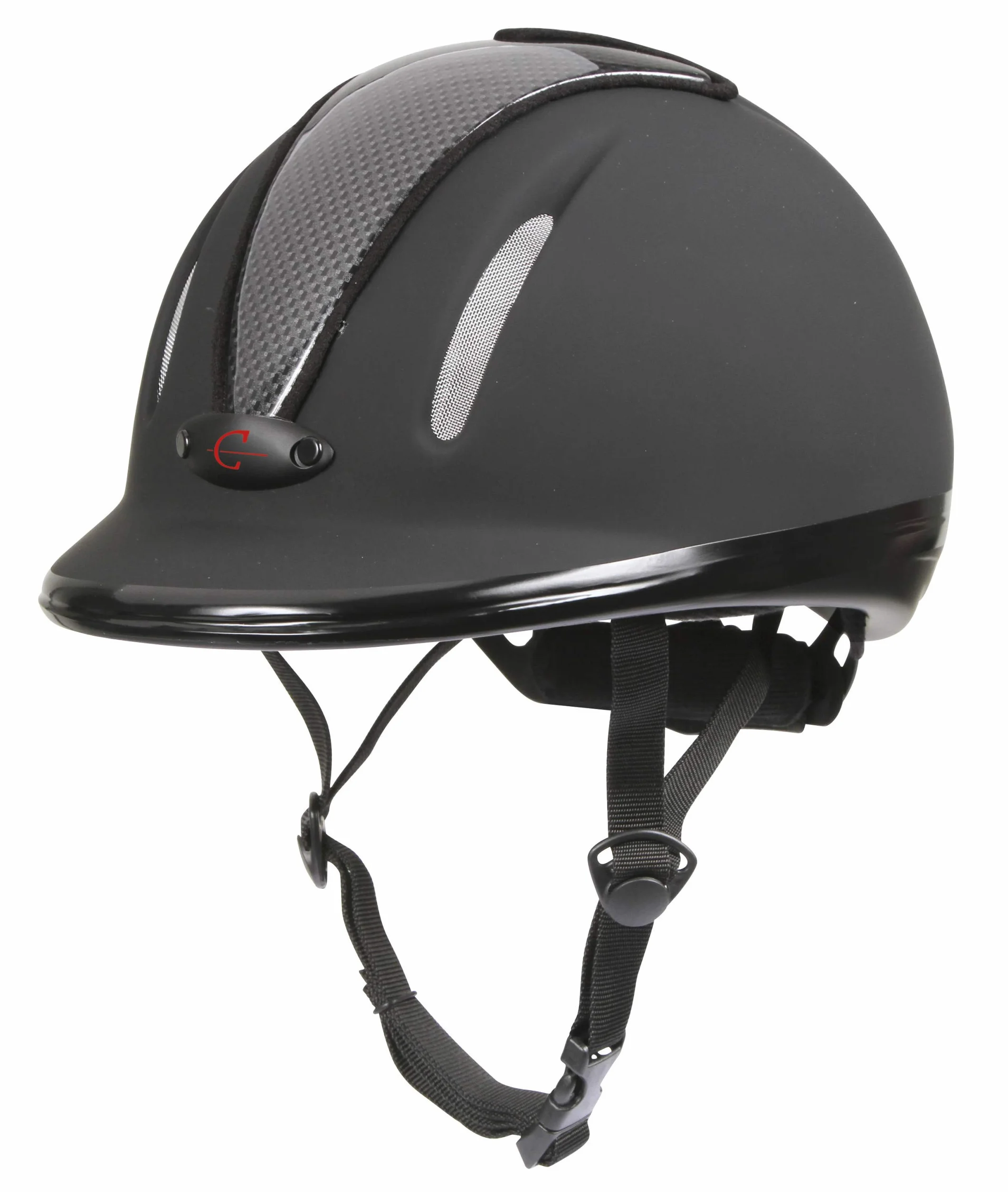 Kerbl Covallerio eXite - Casco de equitación con Sistema de Disco, Cierre rápido de Clic, Unisex, Tallas S-XL