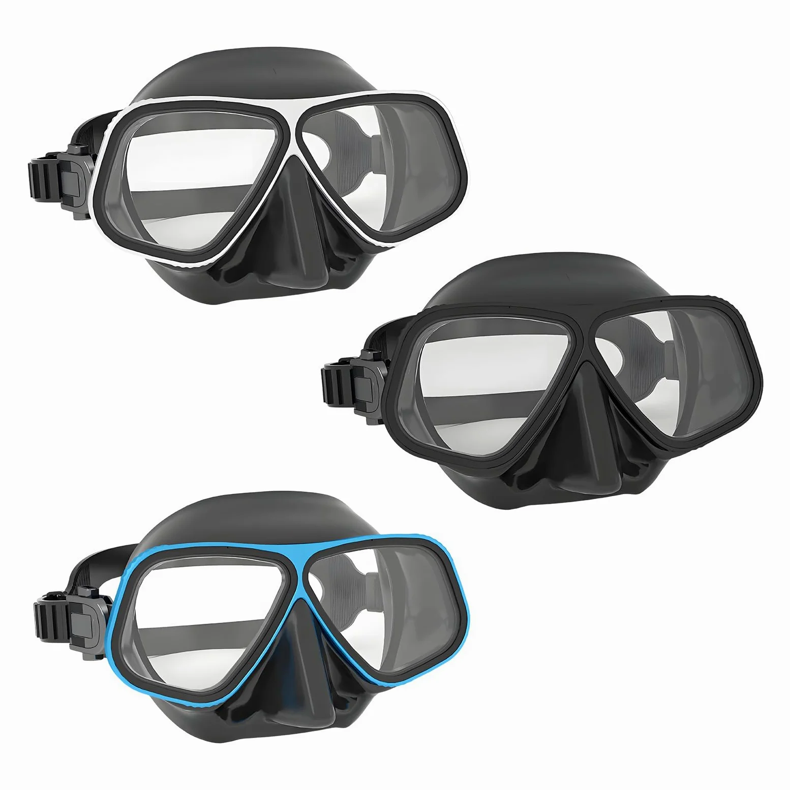 Diadema ajustable con revestimiento protector para gafas, cómodo sellado, para adultos, jóvenes, entrenamiento, buceo