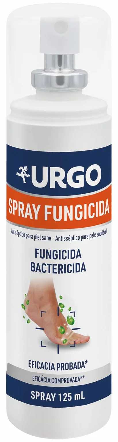 Urgo Spray fungicida antiséptico 125 ml Elimina hongos bacterias mal olor