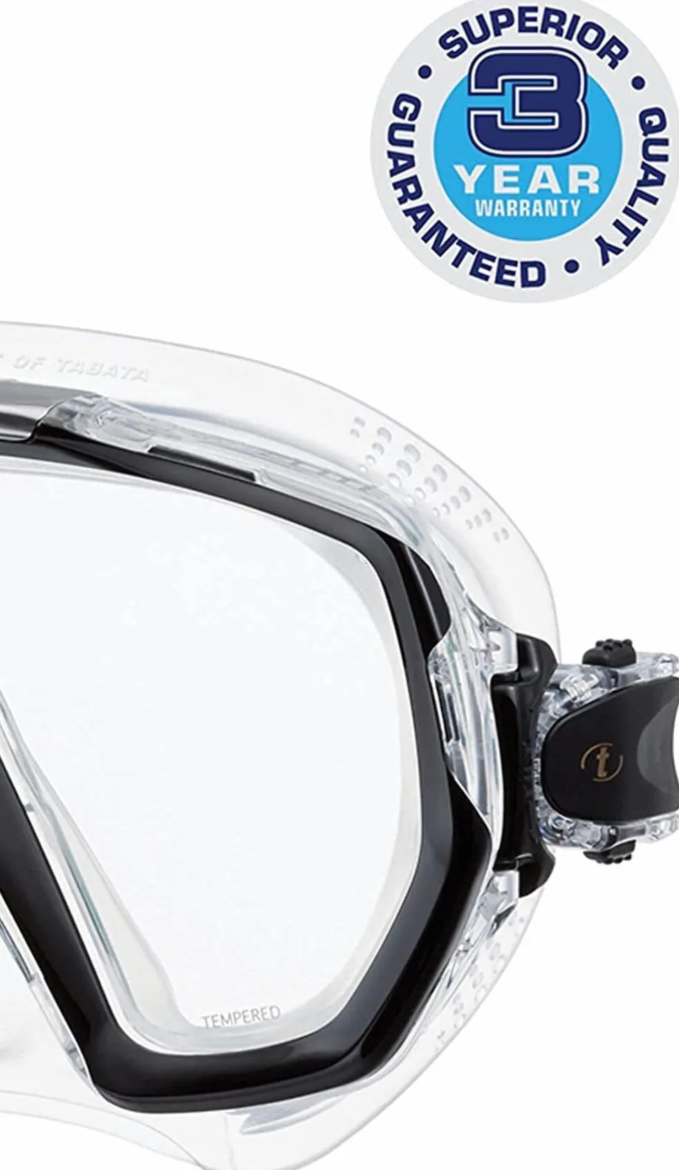 Tusa Elite Gafas Máscara de Buceo y Snorkeling Adultos, Silicona Negro/Verde