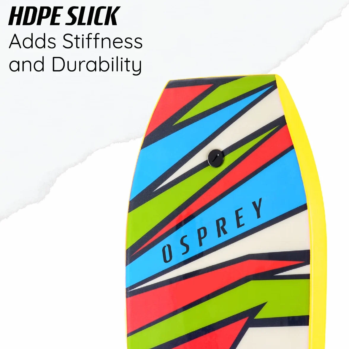 Osprey Bodyboard para niños y Adultos con Correa Boogie Board Unisex