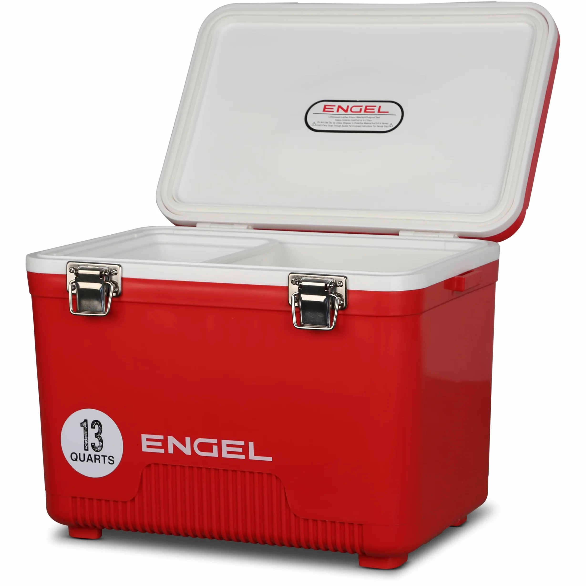 Engel - Caja seca/hielera de 13 cuartos de galón, color rojo