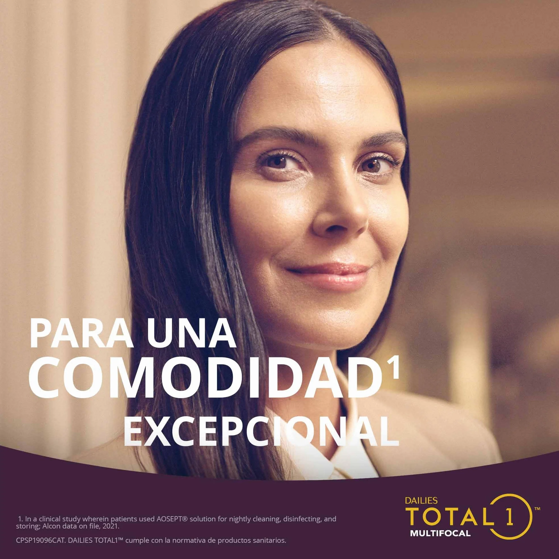Dailies Total 1 Multifocal -3.25 8.50 mm 0.10 mm 14.10 mm Caja 30 Lentes