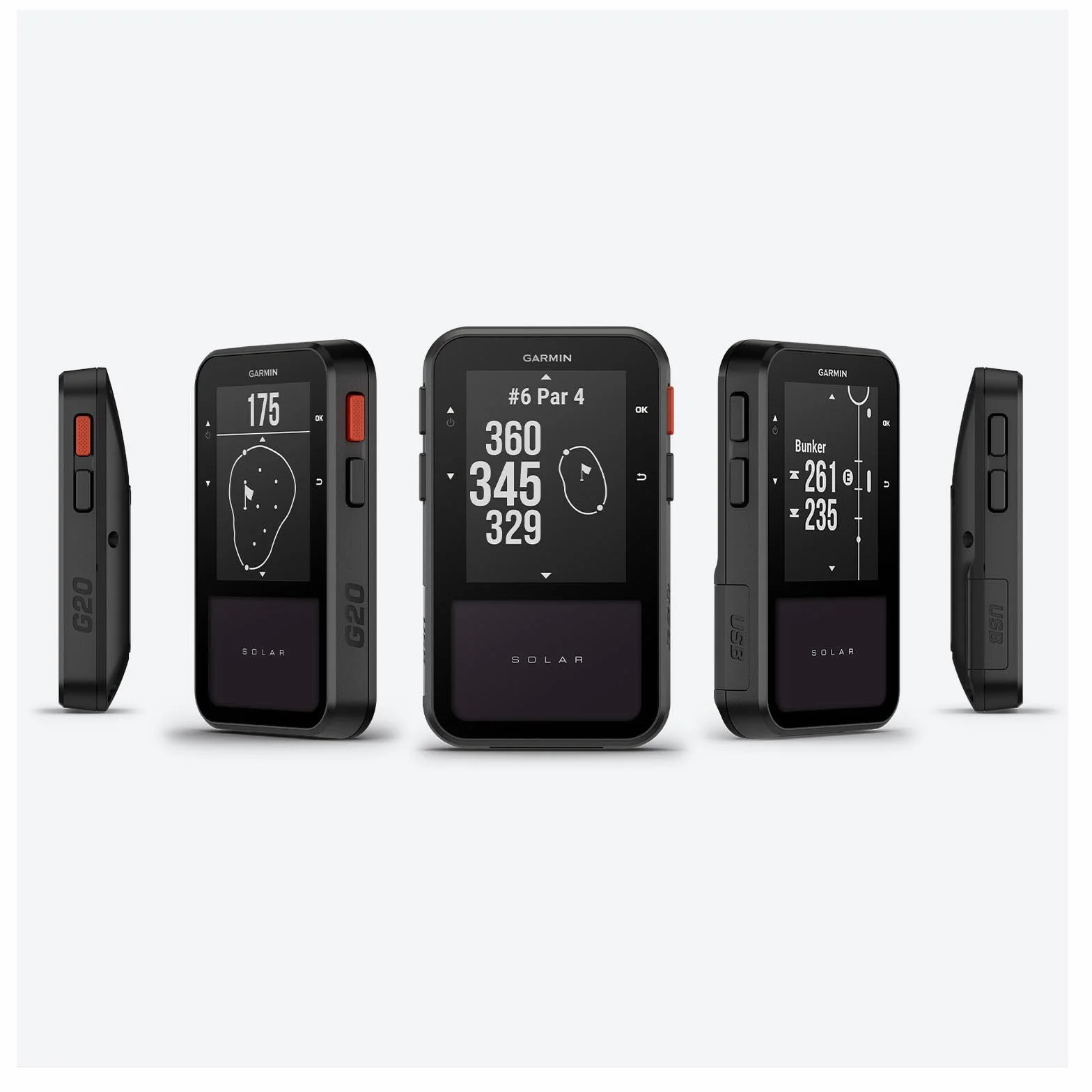 Garmin Approach G20 GPS de Golf de Mano, 43.000 Campos, Pantalla 2,2"