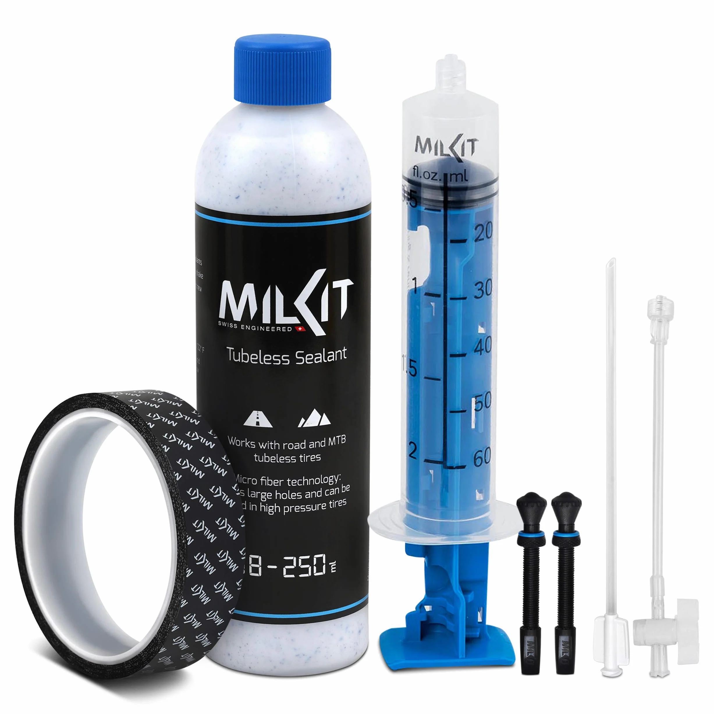 milKit Mkk021 Ruedas, Unisex, Negro, 21 mm