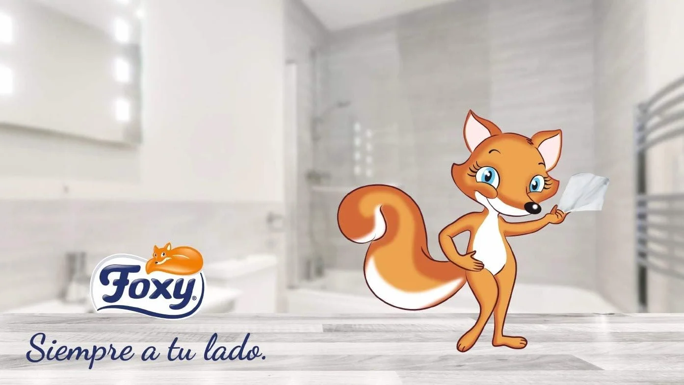 Papel higiénico Foxy Seda 28+14 rollos 3 capas FSC 100% reciclable blanco