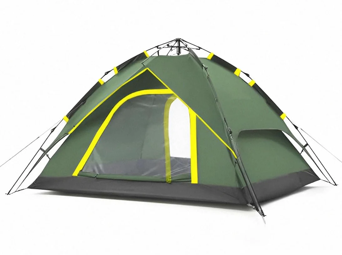 Tienda de Pop Up 2 Personas con Bolsa de Transporte – Tienda de Camping Impermeable – Ligera, Compacta y Montaje Instantáneo – con Piquetas y Cuerdas Tensoras – Camping y Exterior – De Campingwise