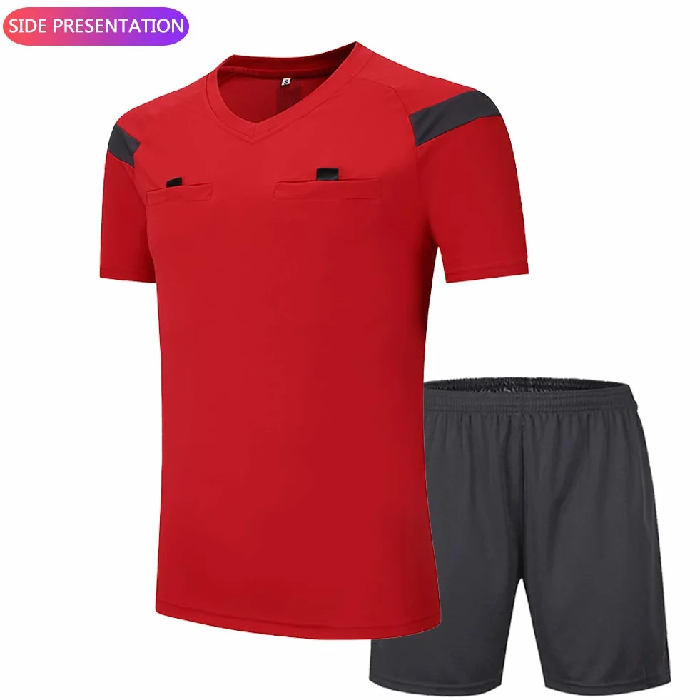 SHINESTONE Camiseta de árbitro manga corta hombre