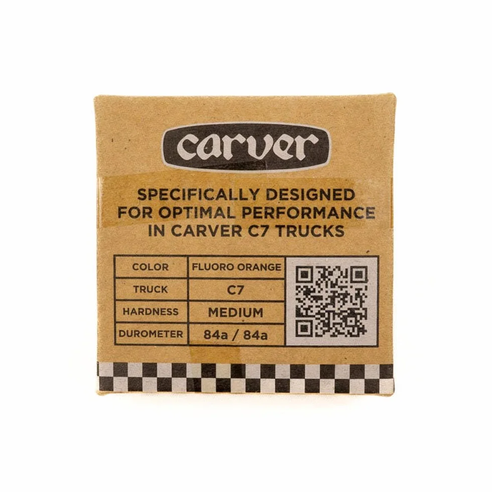 Carver Bushing - Conjunto C7 naranja Glo Medium - Color naranja