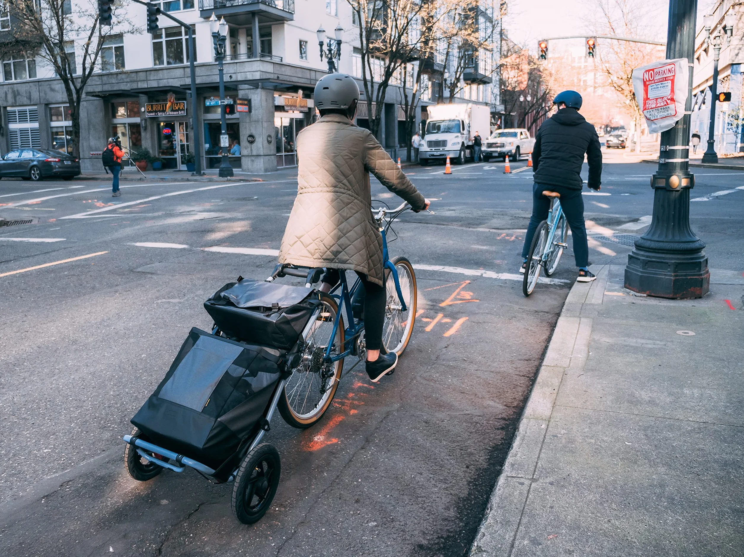 Burley Travoy Remolque para Bicicleta de Carga, Unisex