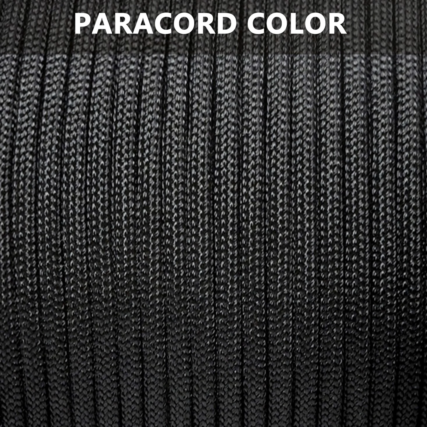 Paracord - Cuerda de paracaídas de 320 libras de diámetro de 2,7 mm - 5 hebras - 100 pies 200 pies, cuerda de paracaídas para camping, senderismo, pesca, al aire libre y bricolaje