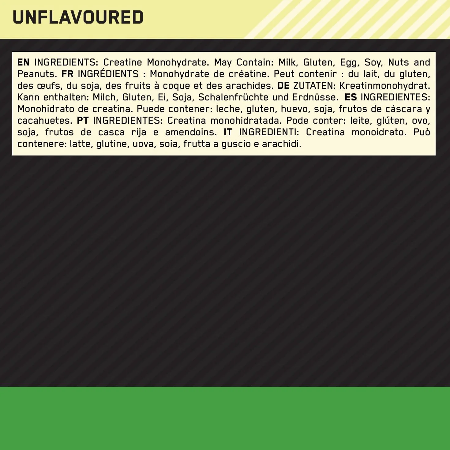 Optimum Nutrition Creatina Micronizada en Polvo Sin Sabor 634g 186 Servicios