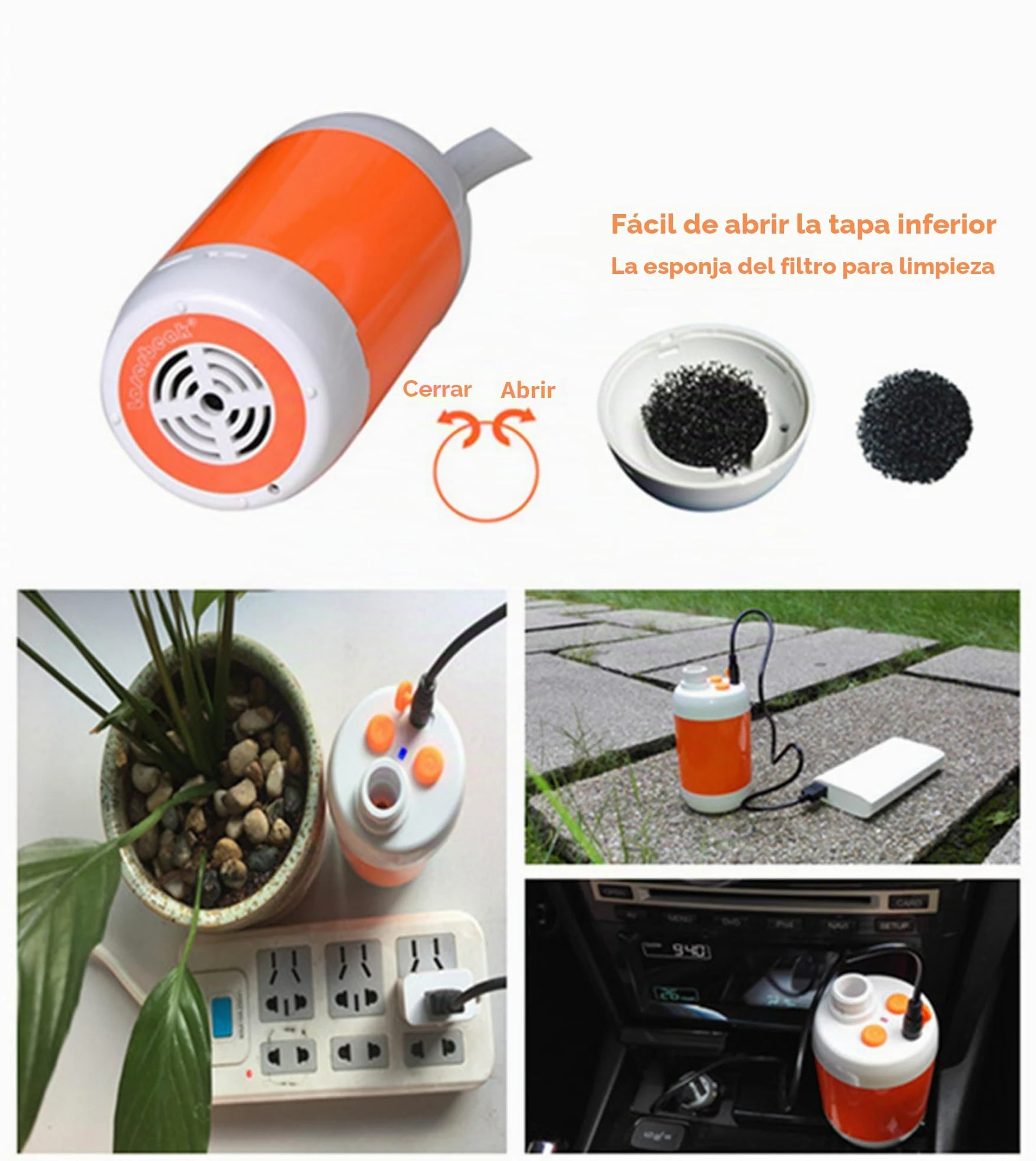 Laserbeak Ducha Portátil Ducha de Camping para Uso en el Hogar o al Aire Libre con Lavado de Coche Mascotas Lavado Vegetación Riego, Batería Incorporada de 4800mAH y Cabezal de Ducha ON/Off Válvula