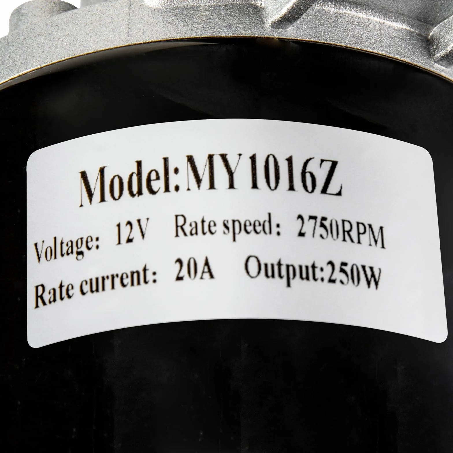 Motor eléctrico 12 V 250 W 2750 RPM reductor con engranaje para bicicleta y scooter eléctrico