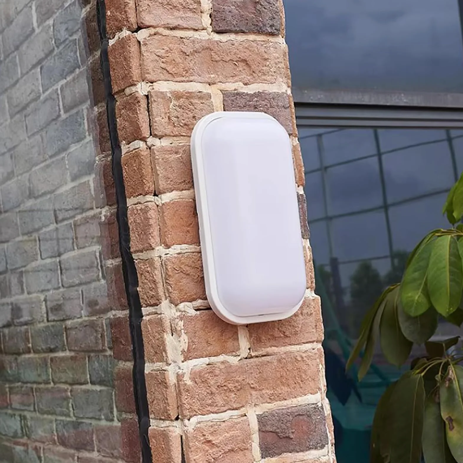 Marhynchus Lámpara de Techo LED Balcón Baño Pared Exterior PVC