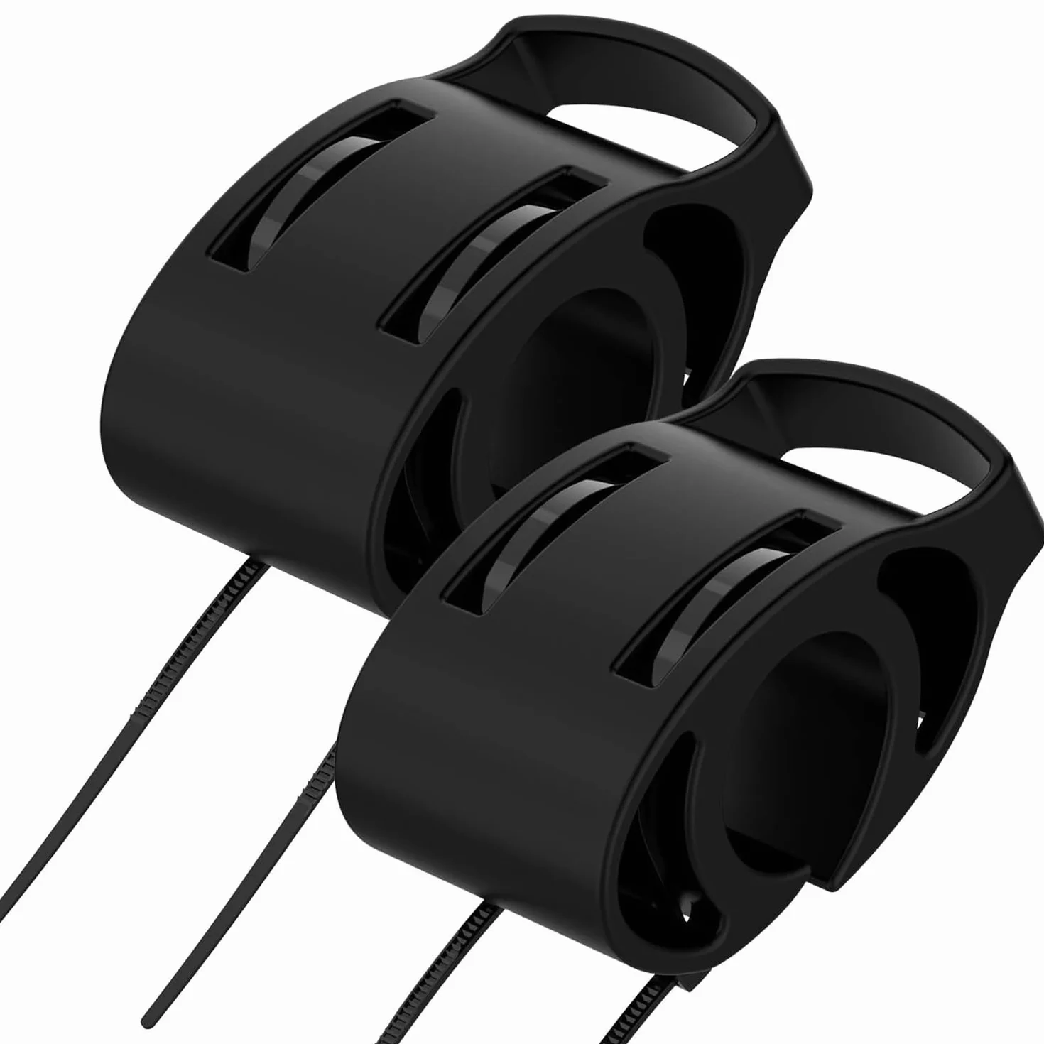 RuenTech - Soporte para manillar de bicicleta para Coros Pace 2/3, Vertix 2/2S, Apex/Apex Pro/2/2 Pro - Kit de soporte GPS para relojes deportivos (negro + negro)