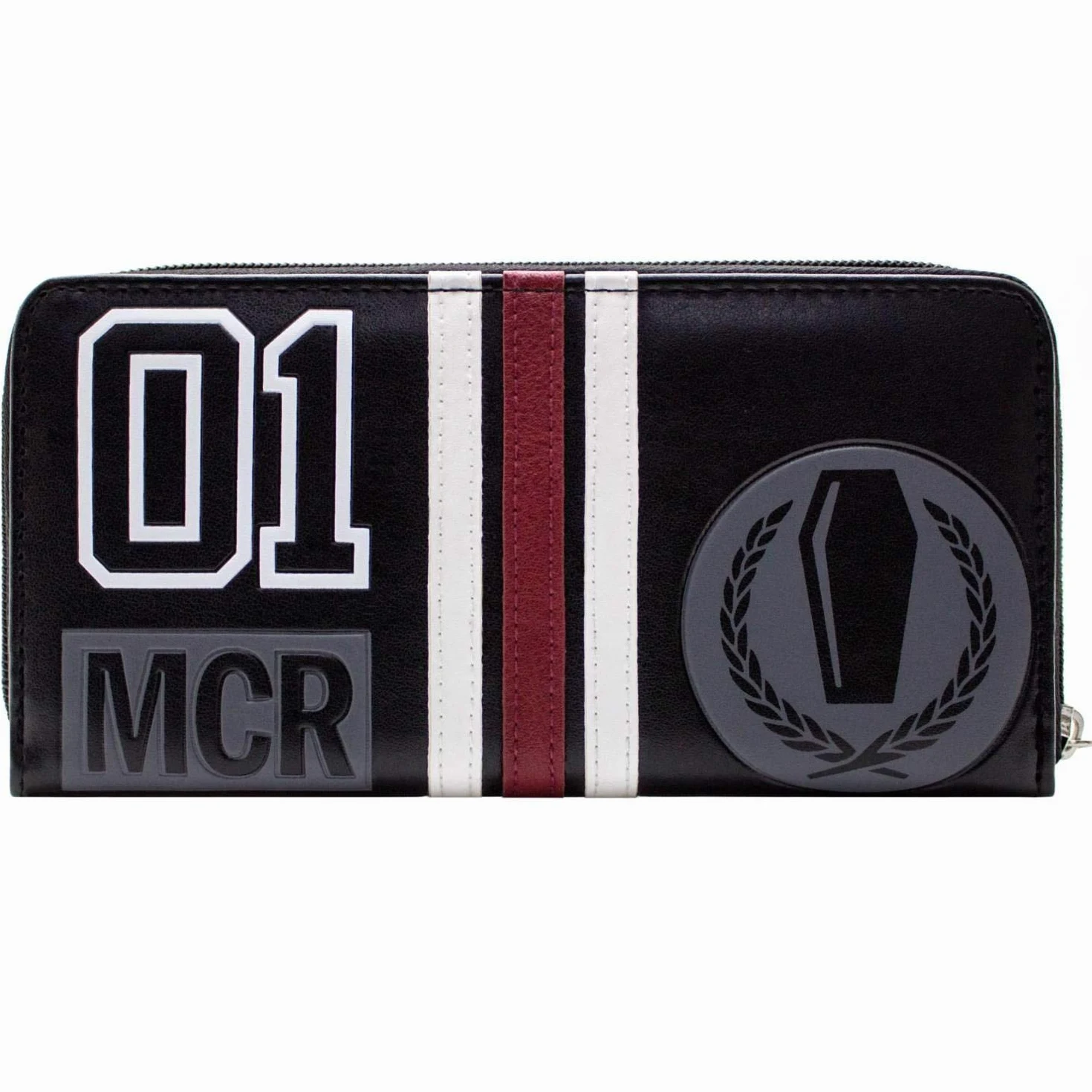 Cartera de My Chemical Romance MCR Banda de Rock Negro