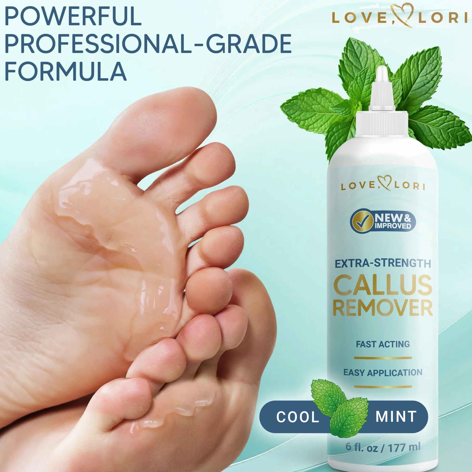 Removedor de Callos para Pies Extra Fuerte Gel 6 oz