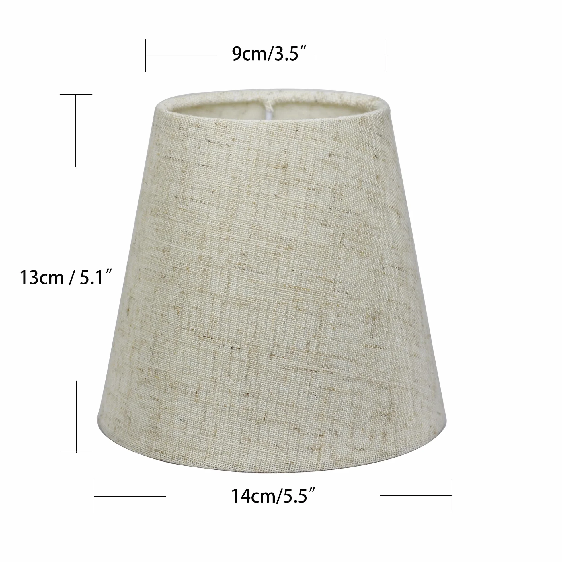 Sinta Pantalla de lámpara Tela Coolie Moderna 5.5 inch E14/E27