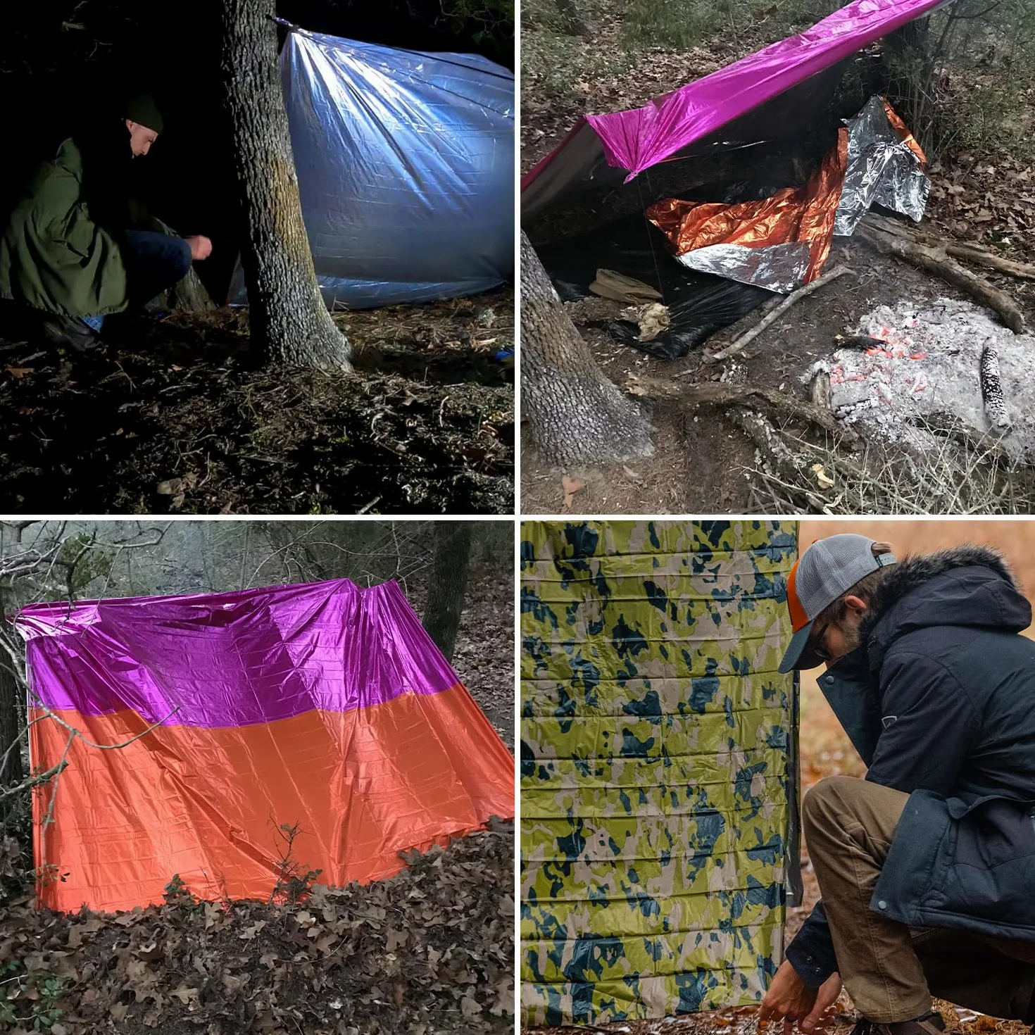 TITAN Survival Mylar - Paquete de 5 mantas de supervivencia de 70 x 90 pulgadas, XL, 90% de retención de calor y diseño impermeable, manta de emergencia, protección para clima frío y kits de