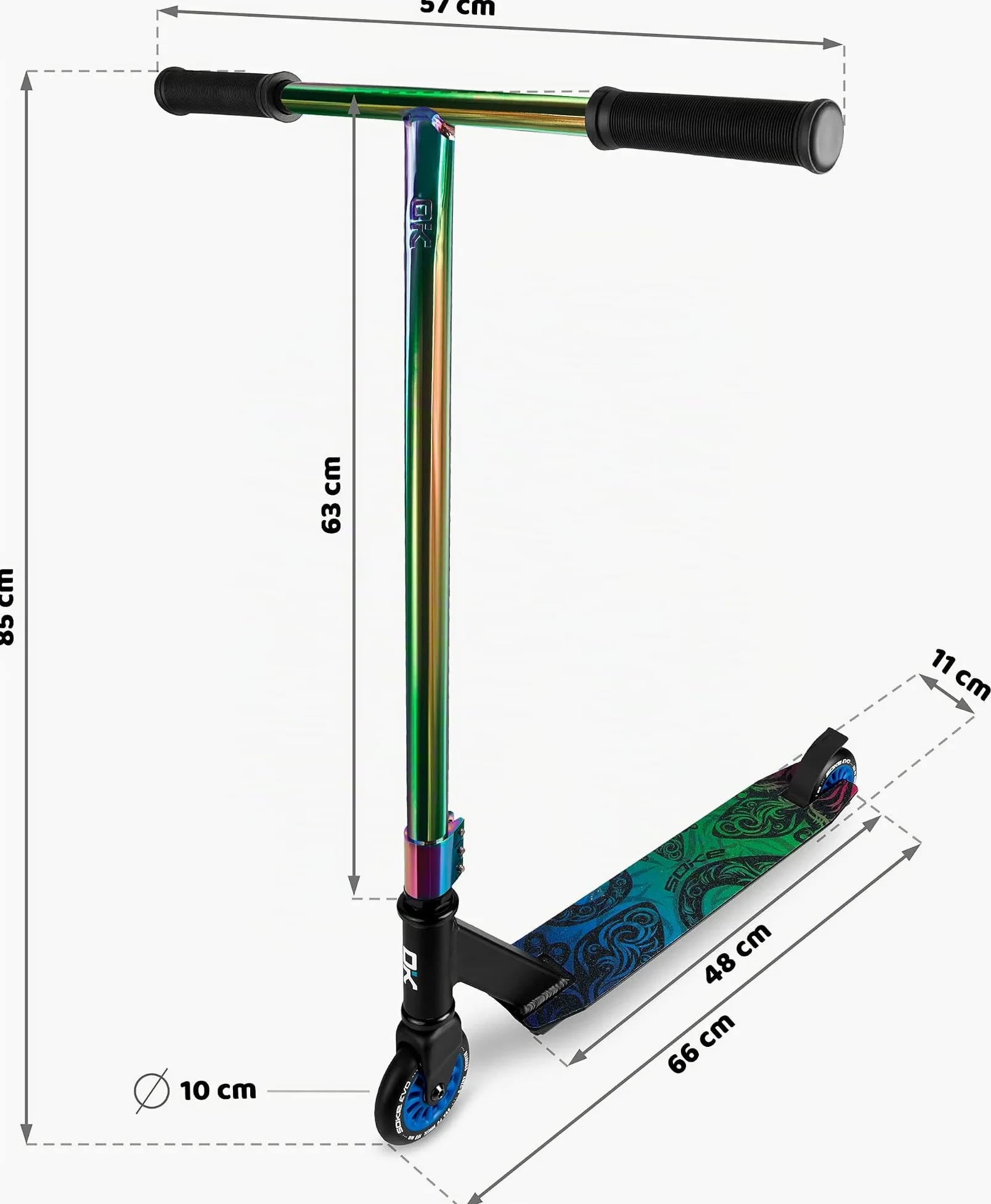 SOKE EVO Street ABEC-9 Stunt