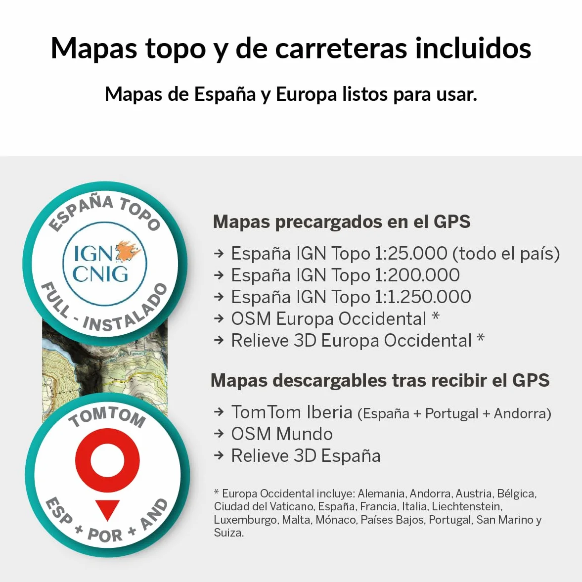 TwoNav Aventura 2 Plus (32 GB) + MicroSD (128 GB) + Mapa Completo España IGN Topo 1:25.000 Instalado, GPS de Mano con Pantalla Amplia 3.7 Pulgadas, Botones y Joystick para montaña, Alpinismo