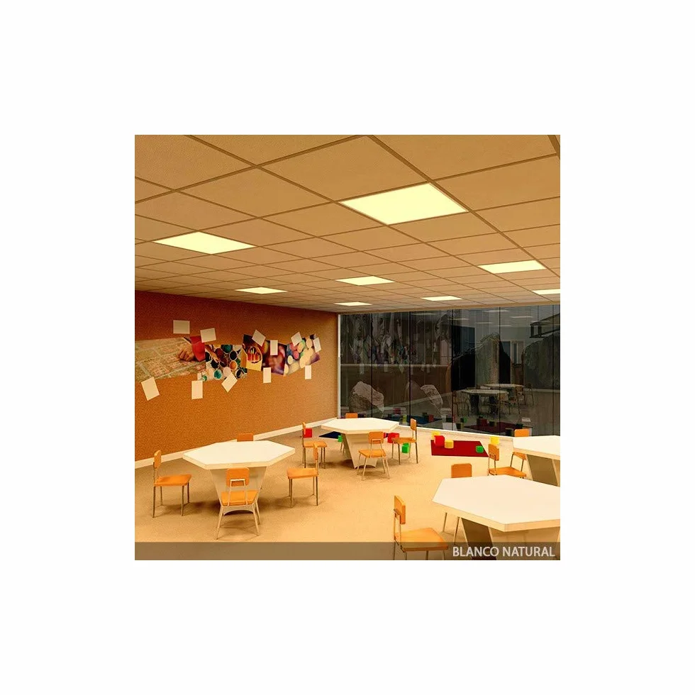 Greenice Panel LED 40W 60x60cm 4400Lm 6000K UGR19 Pack 10