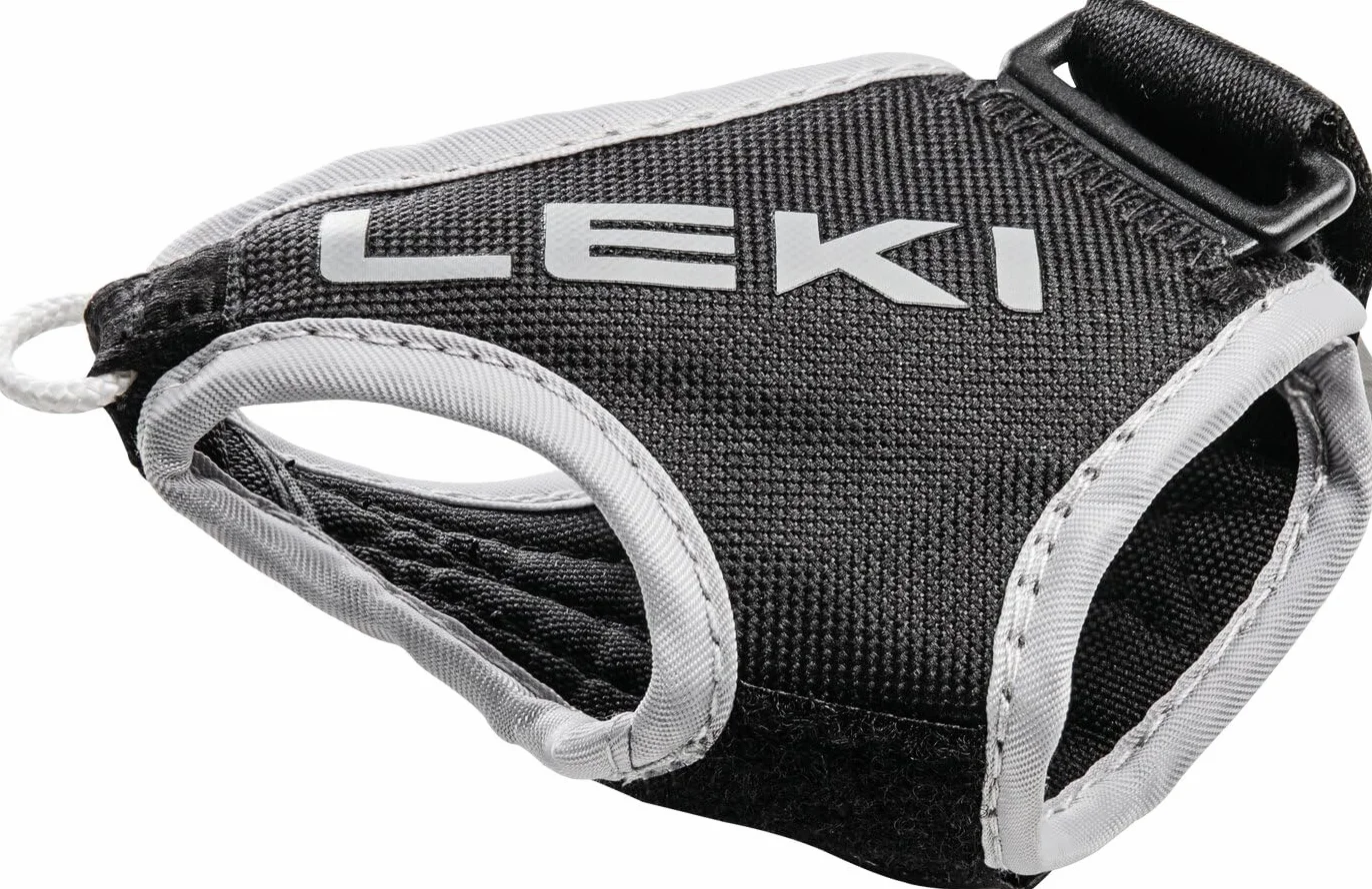 LEKI Shark Frame Strap, Black-light Grey, M-L-XL