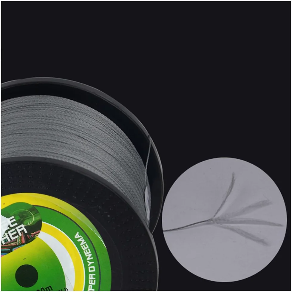 Sxsun - Hilo de Pesca Trenzado de 8 hebras, 1000 m, Multicolor