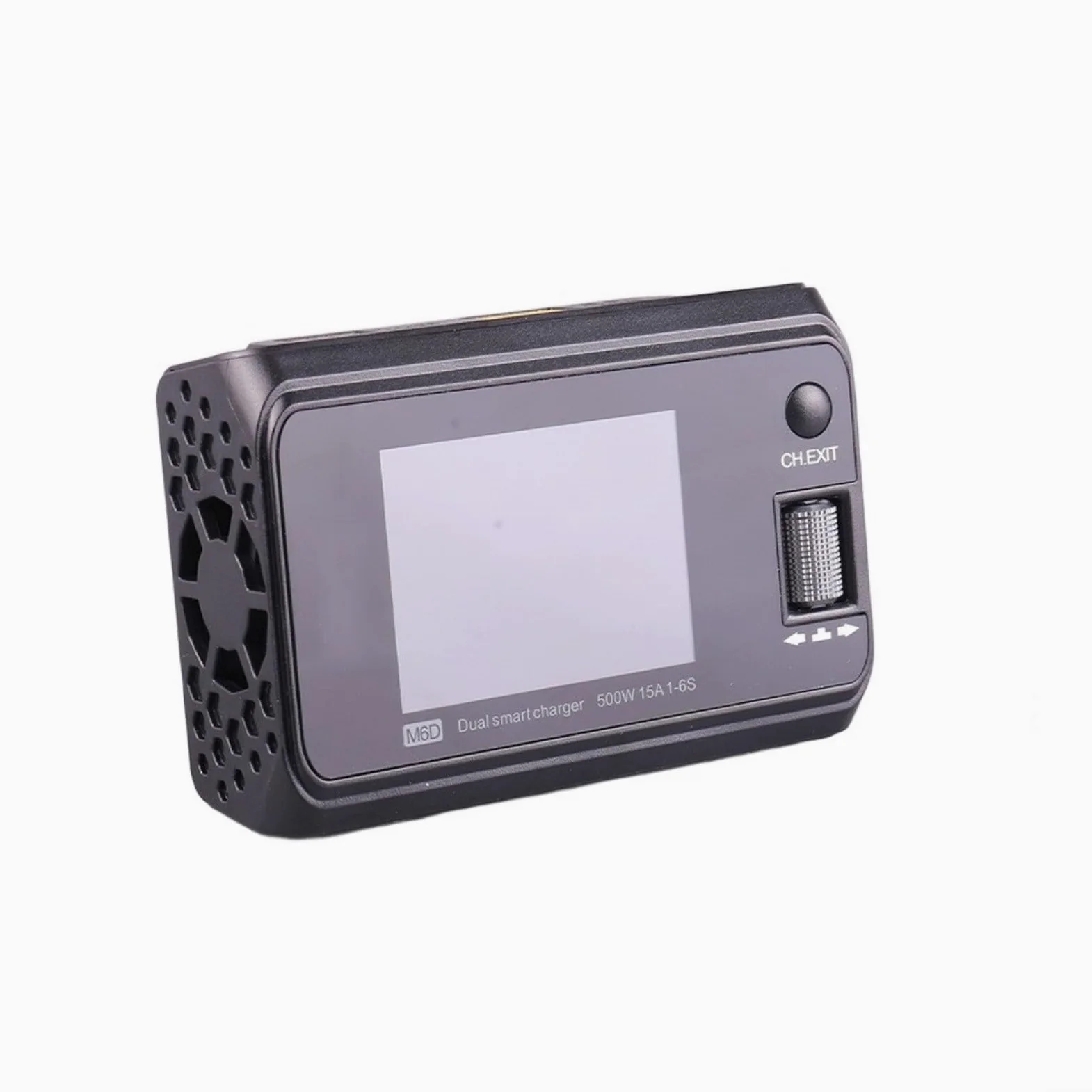 Balance M6D de doble canal 500W para cargador para baterías 6S, carga rápida con refrigeración optimizada y puerto USB (C)