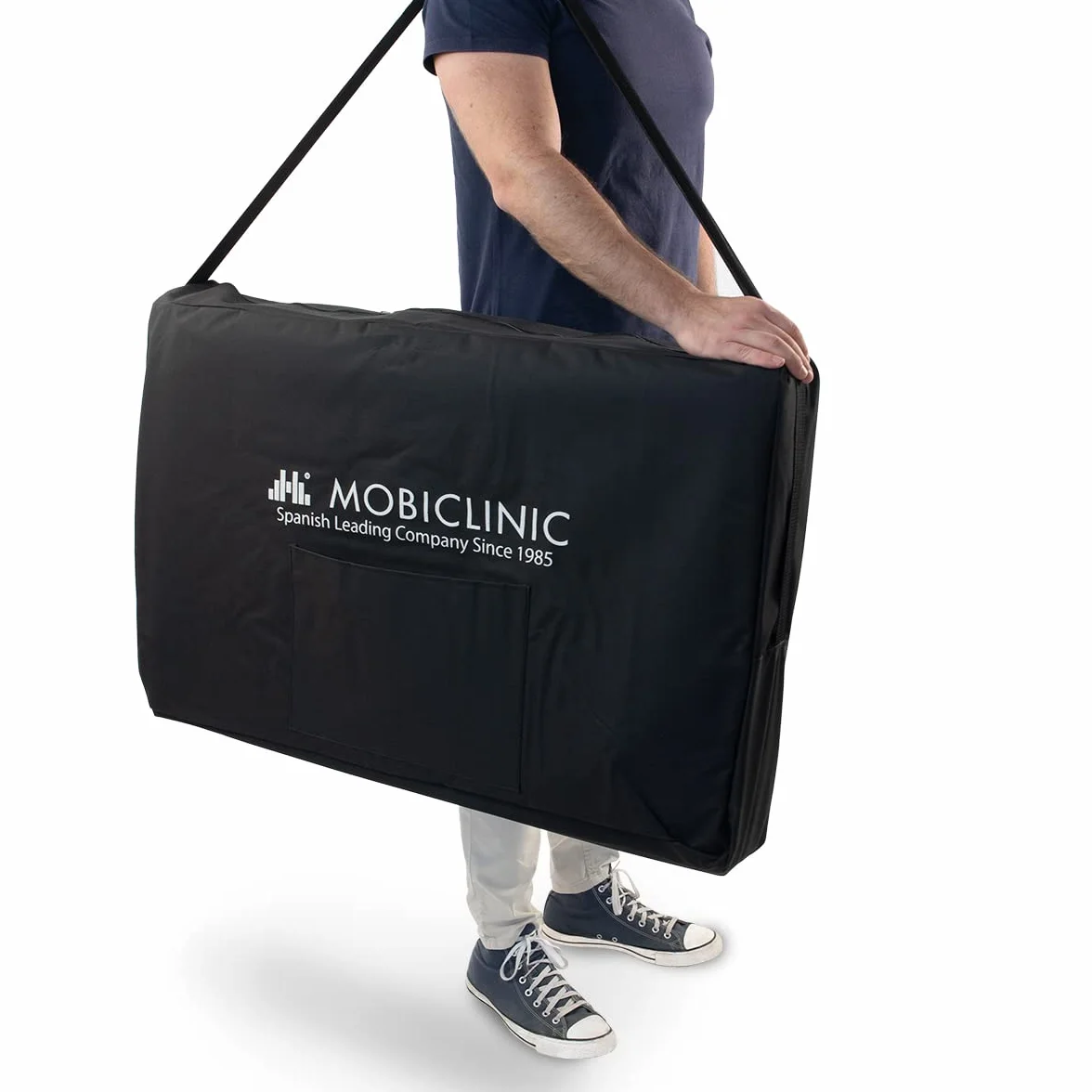 Mobiclinic Camilla de Masaje Plegable CA-01 Light Aluminio y Polipiel 186x60 cm Altura Regulable