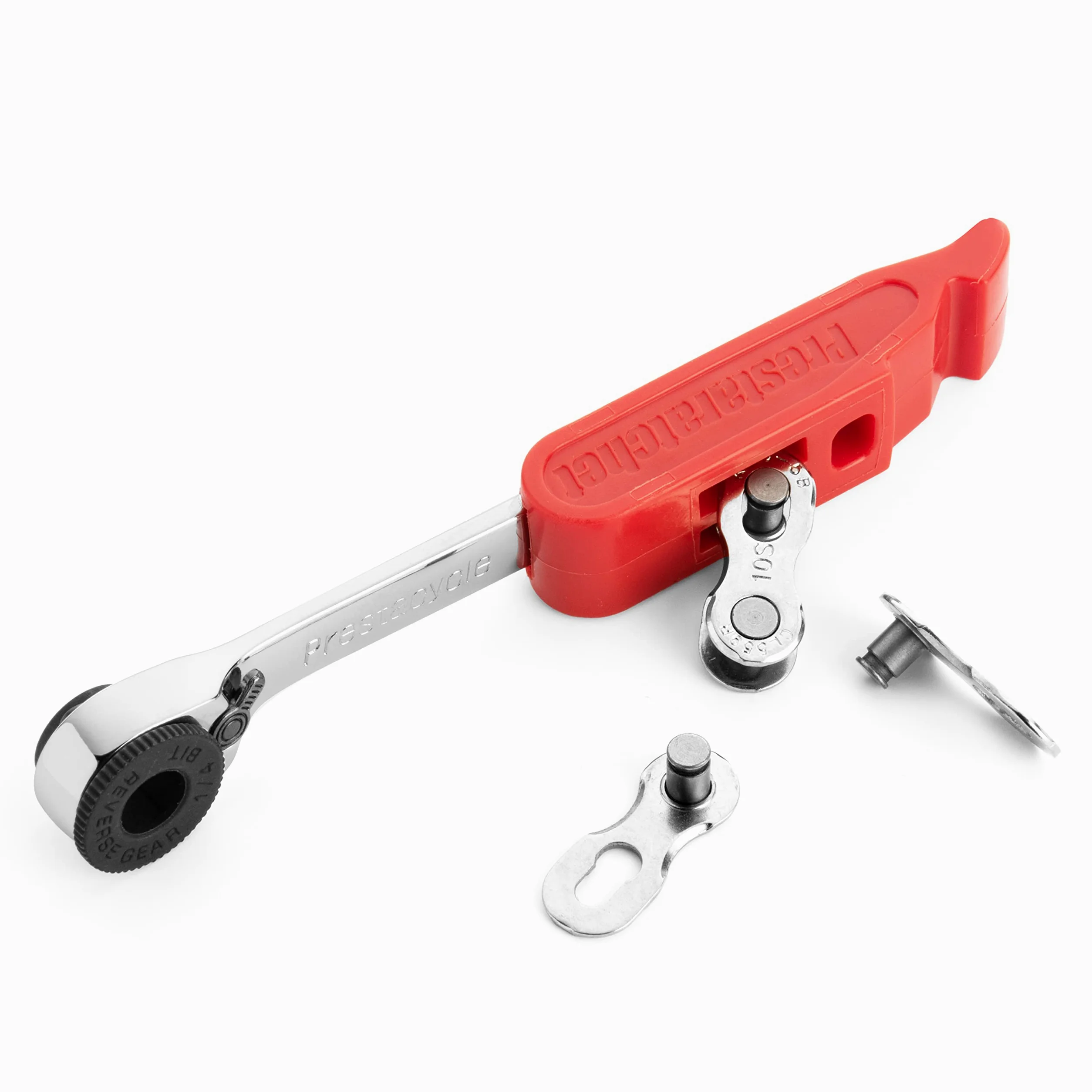 Prestacycle PrestaRatchet GO Wallet - Multiherramienta 6 en 1, juego de mini destornilladores de trinquete de 12 piezas, llave de trinquete hexagonal de 1/4 con palanca de neumáticos, kit de