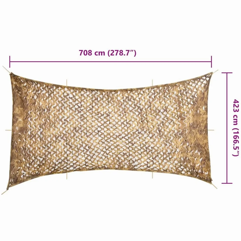 Red de camuflaje con bolsa de almacenamiento, color blanco arena, tejido Oxford, resistente a los rayos UV, de secado rápido, compacta y ligera para caza, asiento alto, campo, bosque