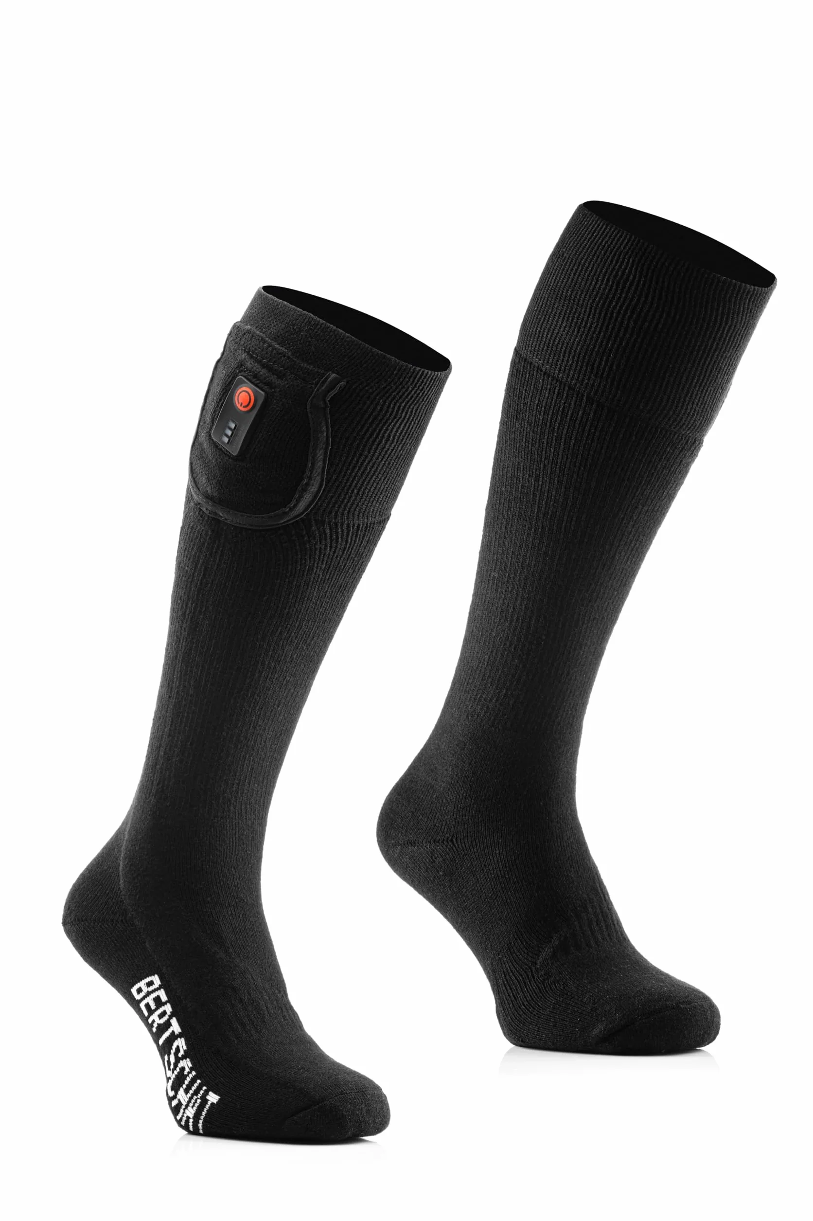 BERTSCHAT Calcetines termicos eléctricos Hombre y Mujer | con Pilas Recargables | Senderismo, Ciclismo, Esquí, Motociclismo.