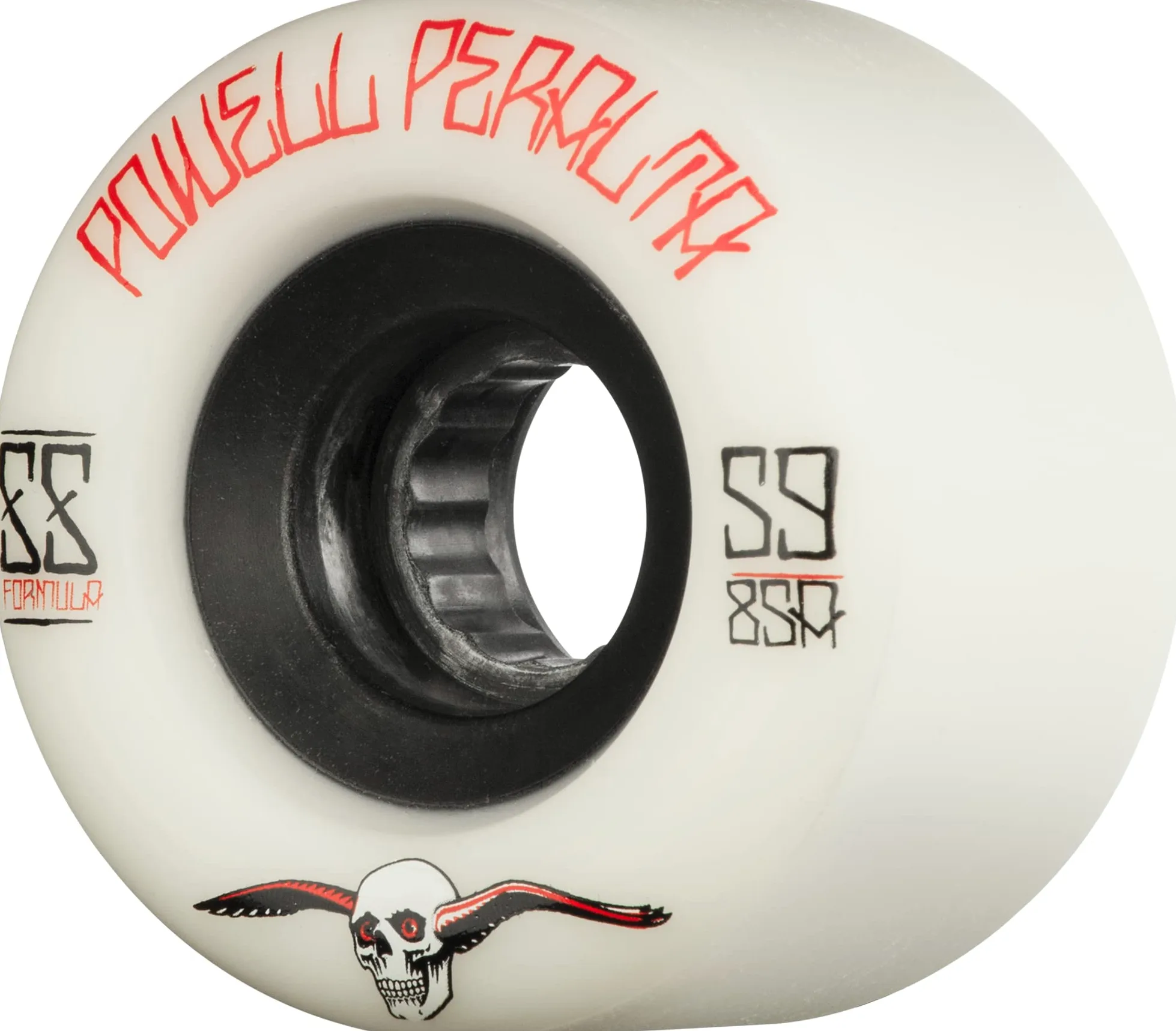 Powell Peralta g-Slides Juego de 4 Ruedas de Skateboard Unisex, Color Blanco