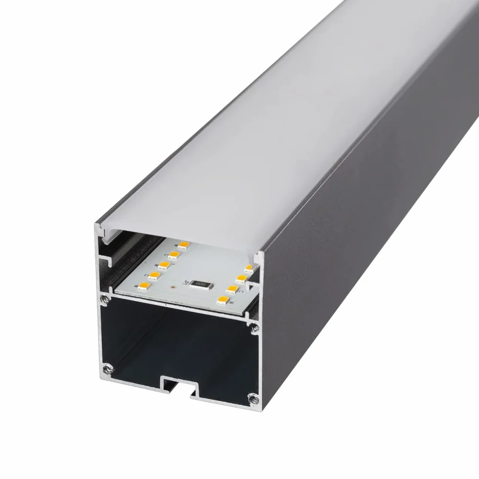 Philips Luminaria Lineal LED 2835 60cm 20W 2700K IP40 Czarny