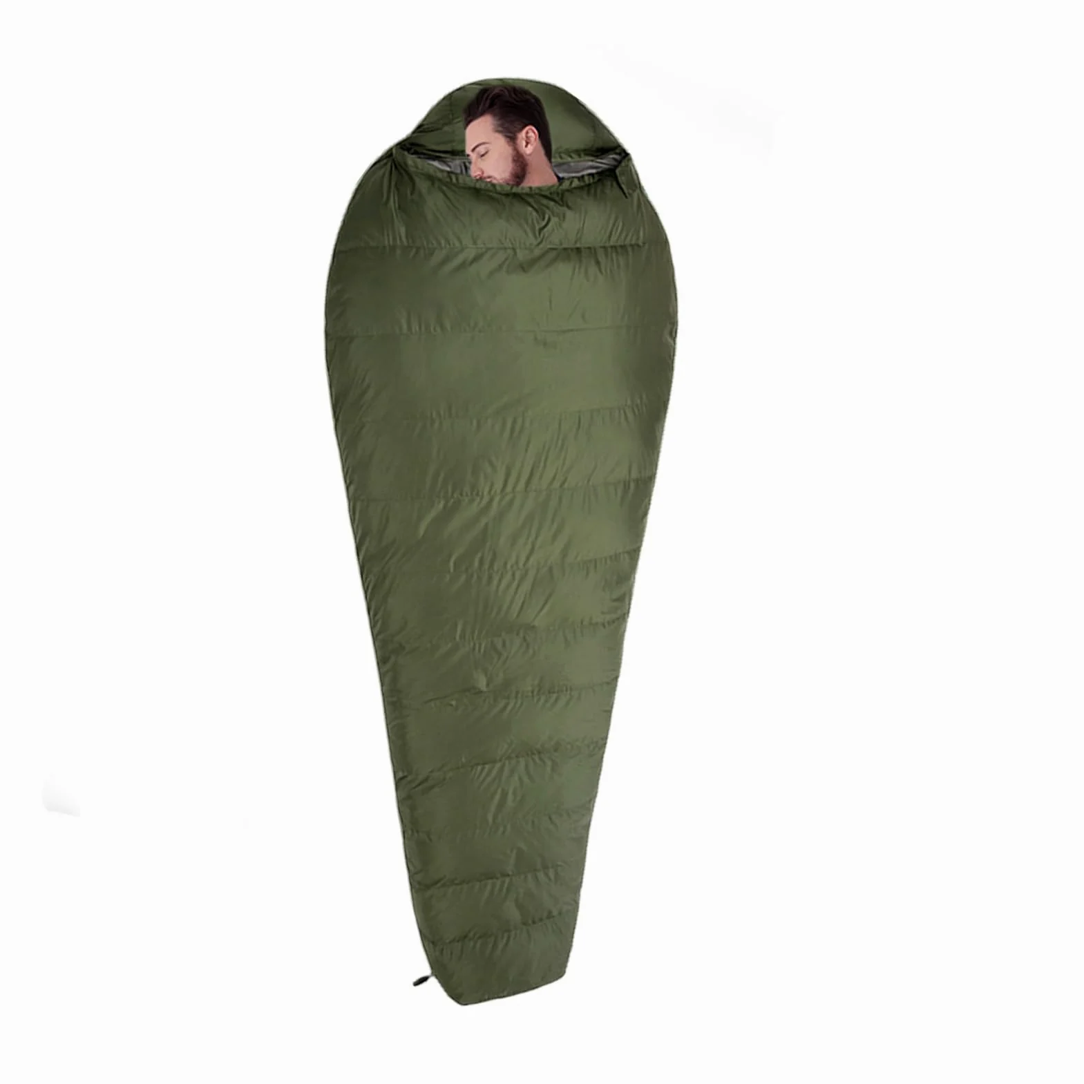 Bolsa de dormir gruesa,Bolsas de dormir de camping ligeras de plumón de viaje al aire libre Caza senderismo - Bolsa de dormir de senderismo ligera e impermeable Flavas