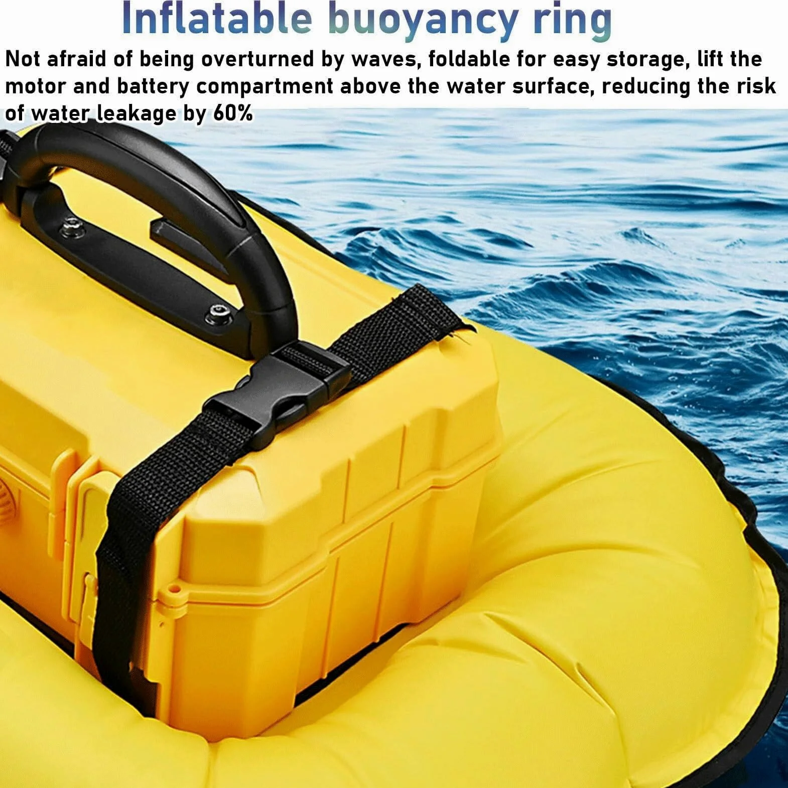 WYWY Sistema de buceo recargable de 3/5.5 horas con manguera de 10 m y regulador de respiración de buceo, máquina de buceo desmontable, para buceo recreativo y pesca (amarillo, D3000)