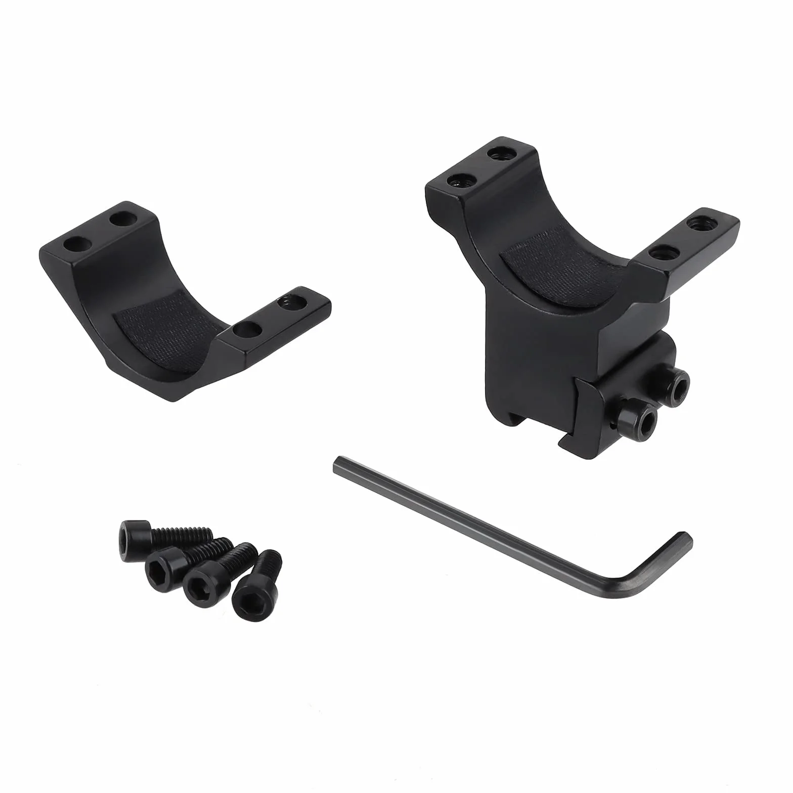 Perfil Medio Scope Rings - 30mm Mount Rings Adaptador con 11mm Dove Rail