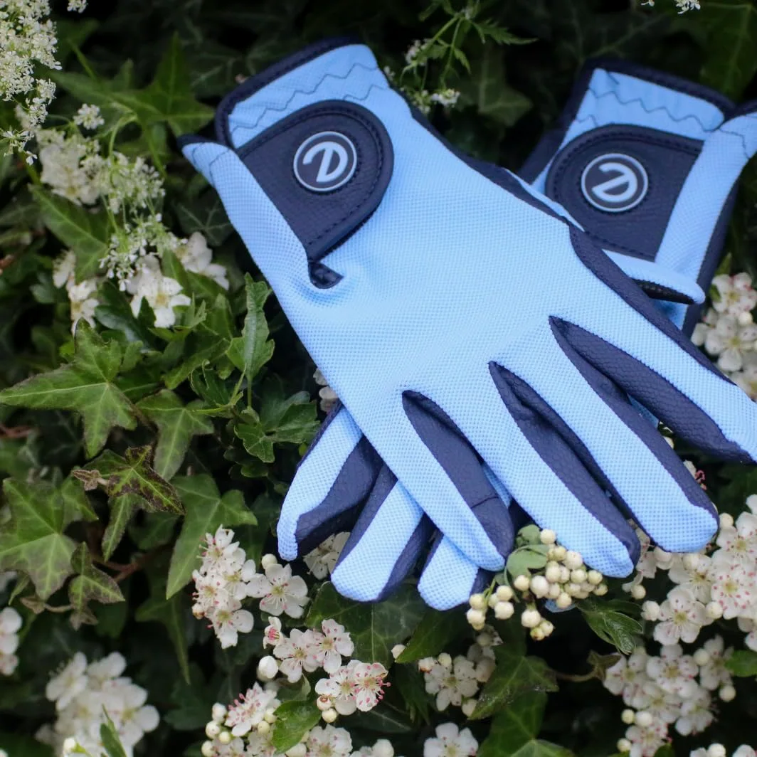 eGlove - Guantes de equitación eQUEST GripPro X-LITE - Ligero, transpirable, material antideslizante - Parte trasera de malla cómoda - Guantes para pantalla táctil