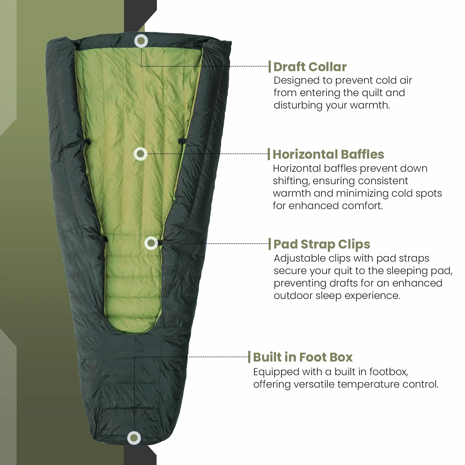 Saco de dormir ultraligero 850 plumón ultraligero manta de camping