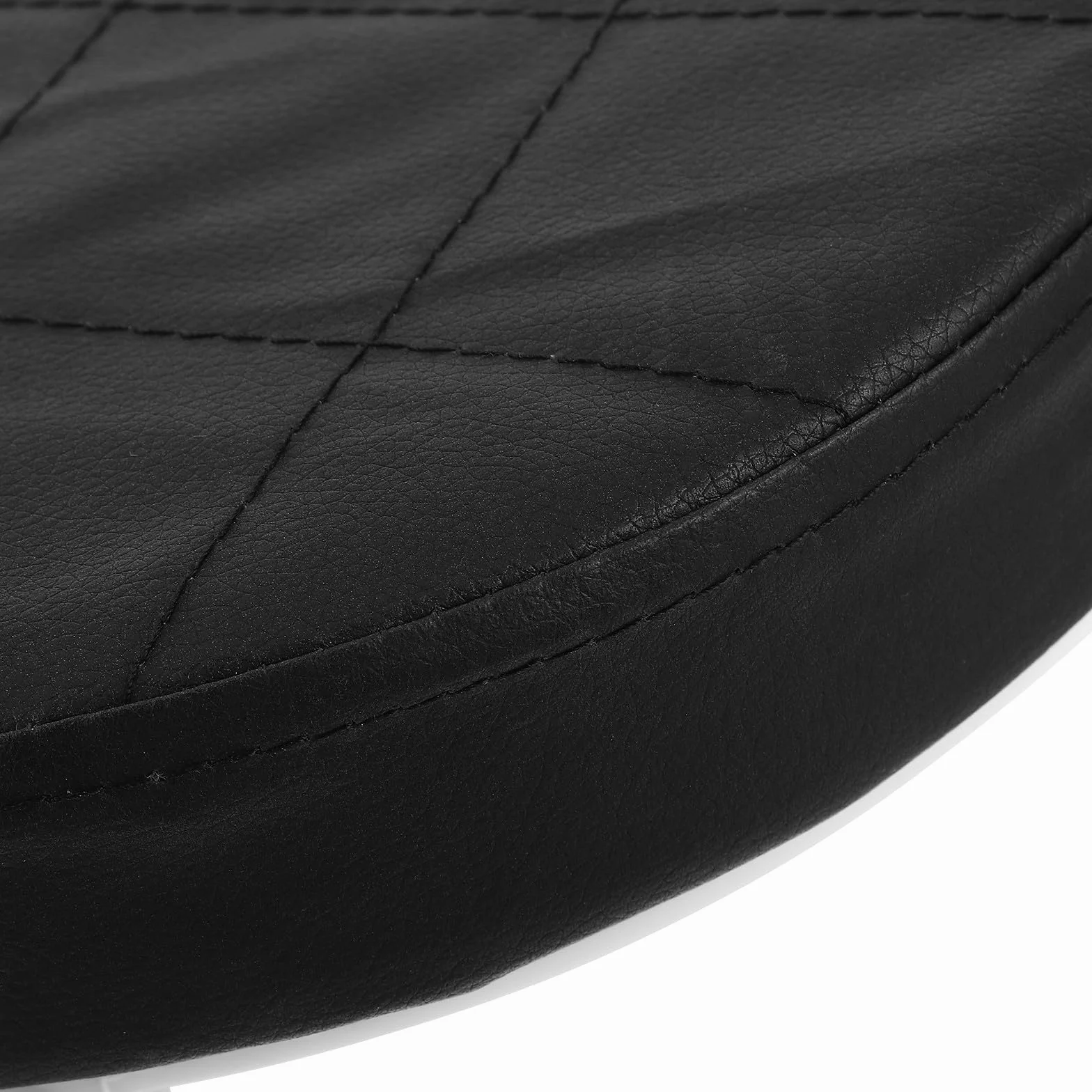 DOITOOL Taburete para Pedicura con Ruedas, Material PU y Plástico, Capacidad de Carga Fuerte para Salones de Belleza