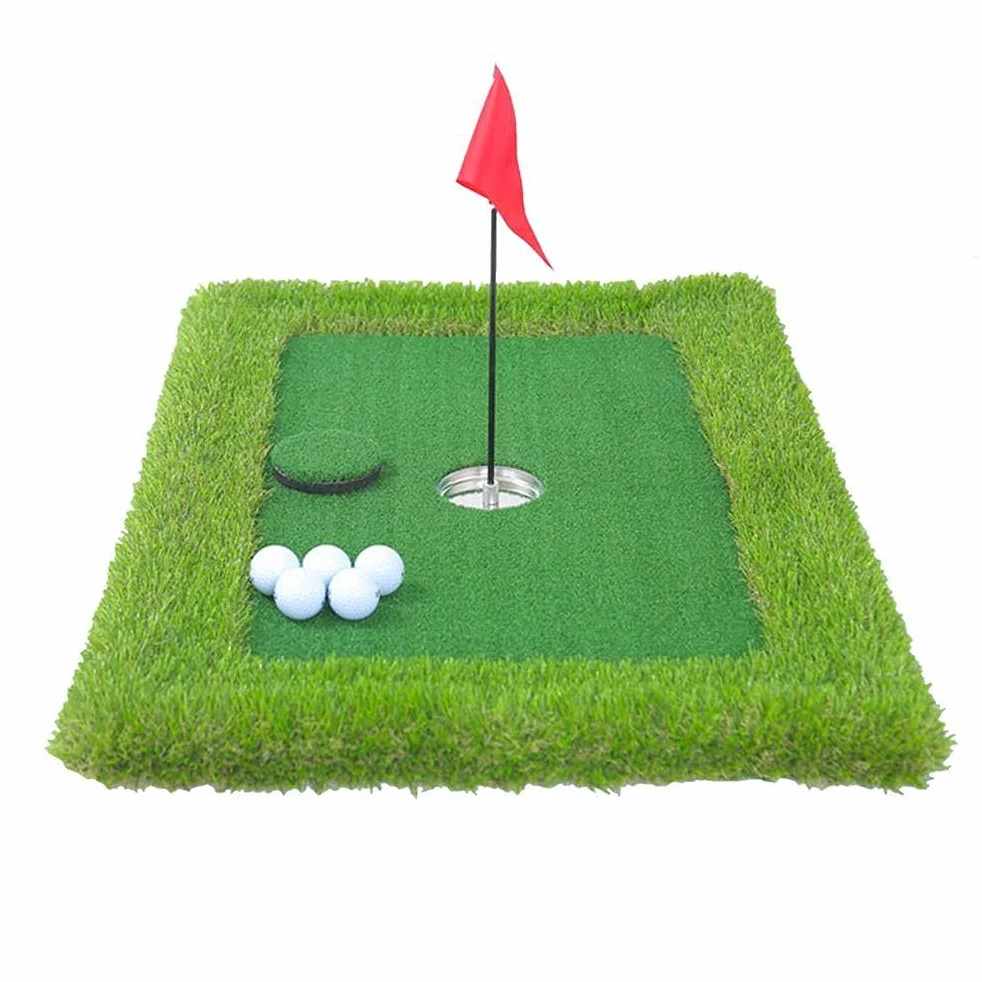 Piscina Golf Flotante Putting Green Golf Juegos en el Patio Trasero Chipping Green Flotante Al Aire Libre Piscina de Verano Patio Golf Flotante Putting Green Juegos Al Aire Libre para Adultos